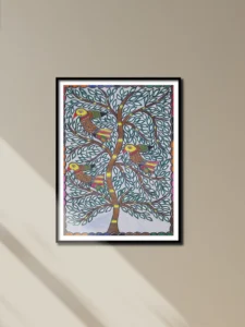 Madhubani Artwork Paintings in frame